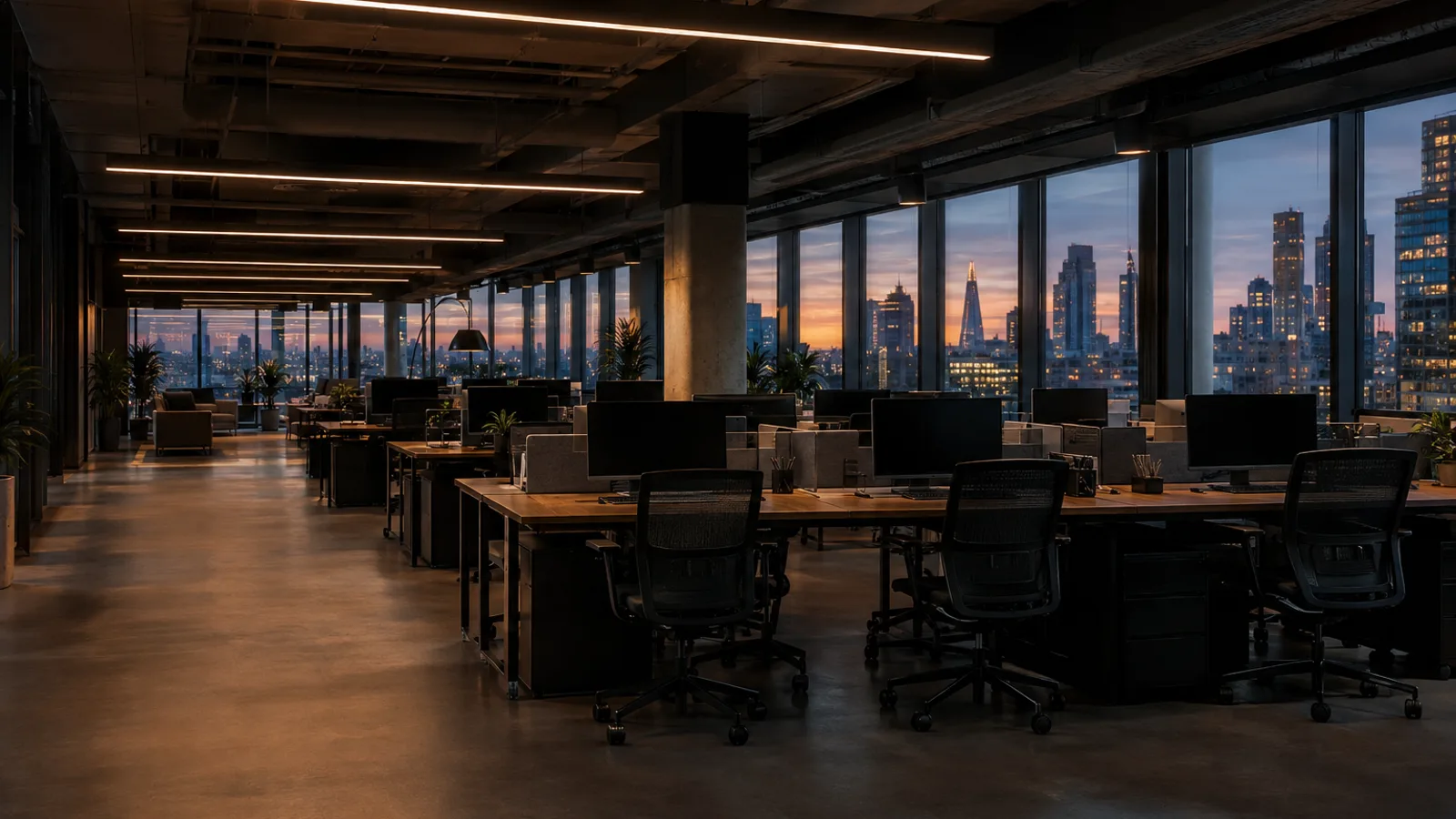 EPC B by 2031: lighting retrofit for larger rented offices